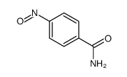 Benzamide, 4-nitroso- (9CI) Structure