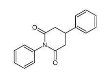 1,4-diphenylpiperidine-2,6-dione Structure