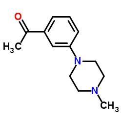 1-[3-(4-Methyl-1-piperazinyl)phenyl]ethanone picture