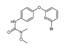 3-[4-(6-bromopyridin-2-yl)oxyphenyl]-1-methoxy-1-methylurea Structure