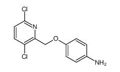 4-[(3,6-dichloropyridin-2-yl)methoxy]aniline结构式