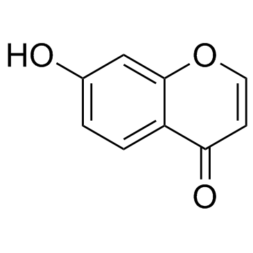 7-Hydroxy-4H-chromen-4-one structure