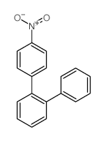 1-nitro-4-(2-phenylphenyl)benzene Structure