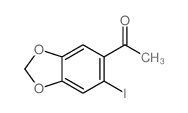 Ethanone,1-(6-iodo-1,3-benzodioxol-5-yl)- Structure