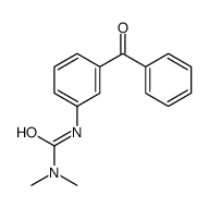 3-(3-benzoylphenyl)-1,1-dimethylurea Structure