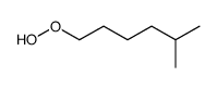 1-hydroperoxy-5-methylhexane结构式