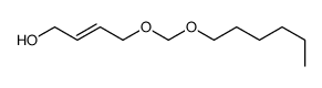 4-(hexoxymethoxy)but-2-en-1-ol结构式