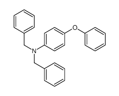 N,N-dibenzyl-4-phenoxyaniline结构式