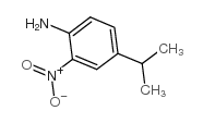 4-异丙基-2-硝基苯胺结构式