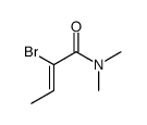 N,N-Dimethyl-2-bromo-2-butenamide结构式