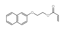 2-(2-NAPHTHYLOXY)-ETHYL ACRYLATE structure