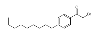 2-bromo-1-(4-nonylphenyl)ethanone结构式