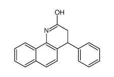 4-phenyl-3,4-dihydro-1H-benzo[h]quinolin-2-one结构式