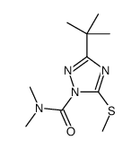 1-(Dimethylcarbamoyl)-3-tert-butyl-5-(methylthio)-1H-1,2,4-triazole picture