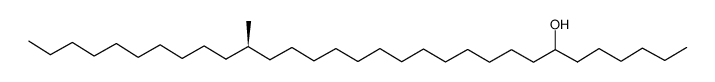 (21R)-21-methyl-7-hentriacontanol结构式