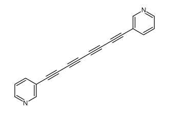 3-(8-pyridin-3-ylocta-1,3,5,7-tetraynyl)pyridine结构式