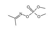 dimethyl phosphate ester of acetone oxime Structure