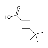 3-tert-Butylcyclobutanecarboxylic acid结构式