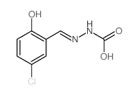 [[(E)-(3-chloro-6-oxo-1-cyclohexa-2,4-dienylidene)methyl]amino]carbamic acid Structure