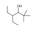 4-ethyl-2,2-dimethylhexan-3-ol结构式