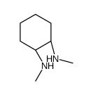 (1R,2R)-N,N'-Dimethyl-1,2-cyclohexanediamine结构式