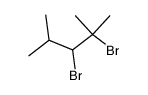 2,3-dibromo-2,4-dimethyl-pentane Structure