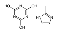 2-Methylimidazole-isocyanuric acid adduct Structure