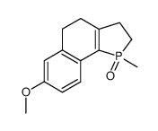 7-methoxy-1-methyl-2,3,4,5-tetrahydro-1H-benzo[g]phosphindole 1-oxide结构式