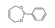 2-phenyl-4,7-dihydro-1,3,2-dioxaphosphepine Structure