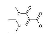 dimethyl 2-[(diethylamino)methylidene]propanedioate Structure