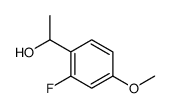 1-(2-fluoro-4-methoxyphenyl)ethanol结构式