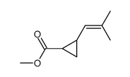 2-(2-Methyl-1-propenyl)cyclopropanecarboxylic acid methyl ester picture