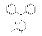 N-(4,4-diphenylbut-3-enyl)acetamide结构式