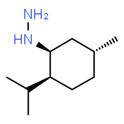 Hydrazine, [5-methyl-2-(1-methylethyl)cyclohexyl]-, [1S-(1alpha,2alpha,5ba)]- (9CI) structure