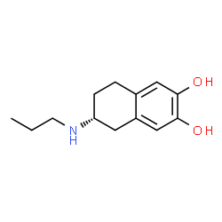 2,3-Naphthalenediol, 5,6,7,8-tetrahydro-6-(propylamino)-, (R)- (9CI) structure