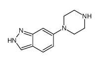 6-(Piperazin-1-yl)-1H-indazole Structure