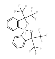 3,3,3',3'-tetrakis(trifluoromethyl)-1,1'-spirobi[2,1-benzoxaphosphol-1-ium] Structure