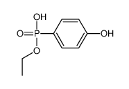 Phosphonic acid, (4-hydroxyphenyl)-, monoethyl ester结构式