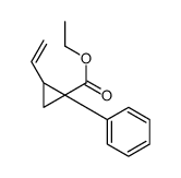 ethyl 2-ethenyl-1-phenylcyclopropane-1-carboxylate Structure