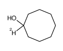 [1-2H1]cyclooctanol Structure