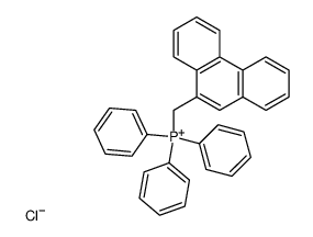 9-phenanthrylmethyltriphenylphosphonium chloride Structure
