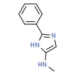 1H-Imidazol-4-amine,N-methyl-2-phenyl- (9CI) structure