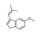 5-methoxy-3-(2-methylprop-1-enyl)-1H-indene Structure