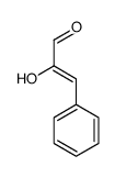 2-hydroxy-3-phenylprop-2-enal结构式