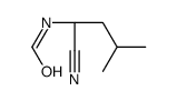 N-[(1S)-1-cyano-3-methylbutyl]formamide Structure