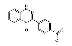 3-(p-Nitrophenyl)-4-oxycinnoline结构式