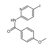 Benzamide, N-(5-iodo-2-pyridinyl)-4-methoxy Structure