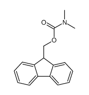 fluoren-9-ylmethyl NN-dimethylcarbamate结构式