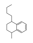 1-butyl-4-methyl-1,2,3,4-tetrahydronaphthalene结构式