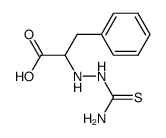 3-phenyl-2-thiosemicarbazido-propionic acid结构式